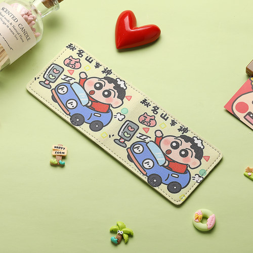 蜡笔小新驾驶证保护套二合一行驶证机动车驾照本皮套高颜值卡包套 - 图1