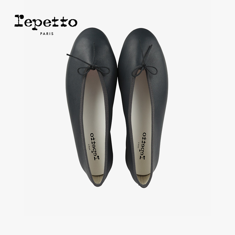 REPETTO丽派朵女士LILOUH牛皮革胶底圆头法式芭蕾舞平底鞋,淘宝优惠券,粉丝福利购,淘宝优惠卷