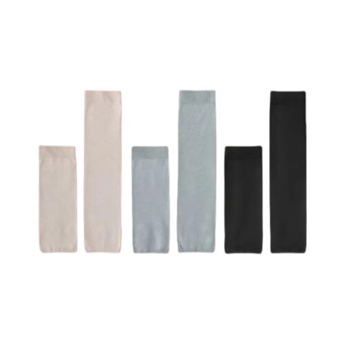 秋季薄款彩棉护膝保暖老寒腿男女士膝关节空调房加长透气薄款护膝 - 图3