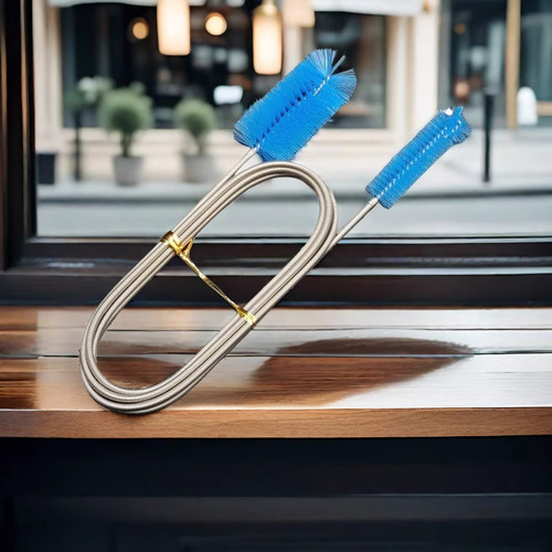 鱼缸水管清洁刷玻璃管道刷不锈钢进出水管软管刷清洗毛刷清理神器 - 图0