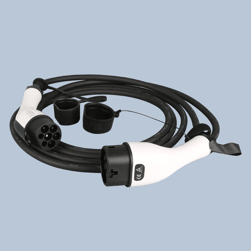 type2欧标充电桩延长线新能源欧标汽车加长线32A22KW公母头ATTO3 - 图3