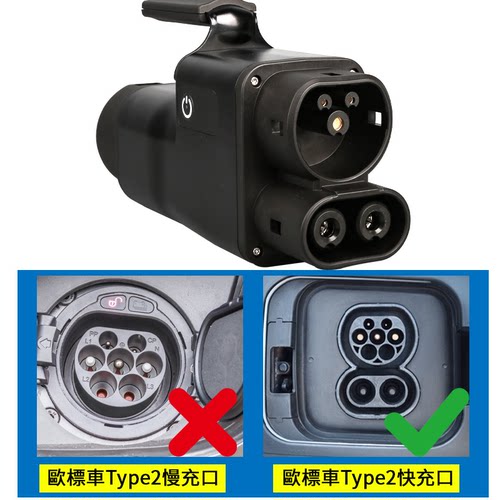 港车北上快充转换头直流充电桩转接头300A欧标转国标gbt to ccs2 - 图1