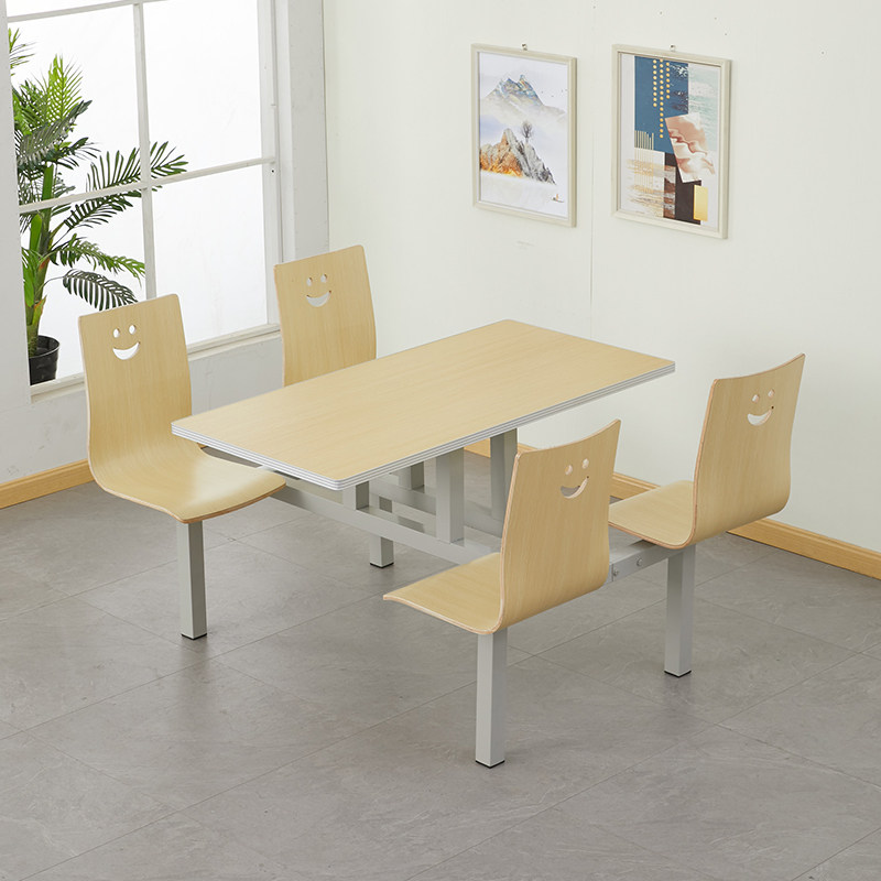 员工工厂食堂餐桌椅连体四人位学校学生职工事业单位餐厅食堂餐桌,淘宝优惠券,粉丝福利购,淘宝优惠卷