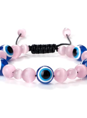 European and American Creative Beaded Bracelet with 8mm Matt