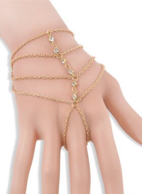 European American Fashion Accessories CrystalEmbedded MultiL