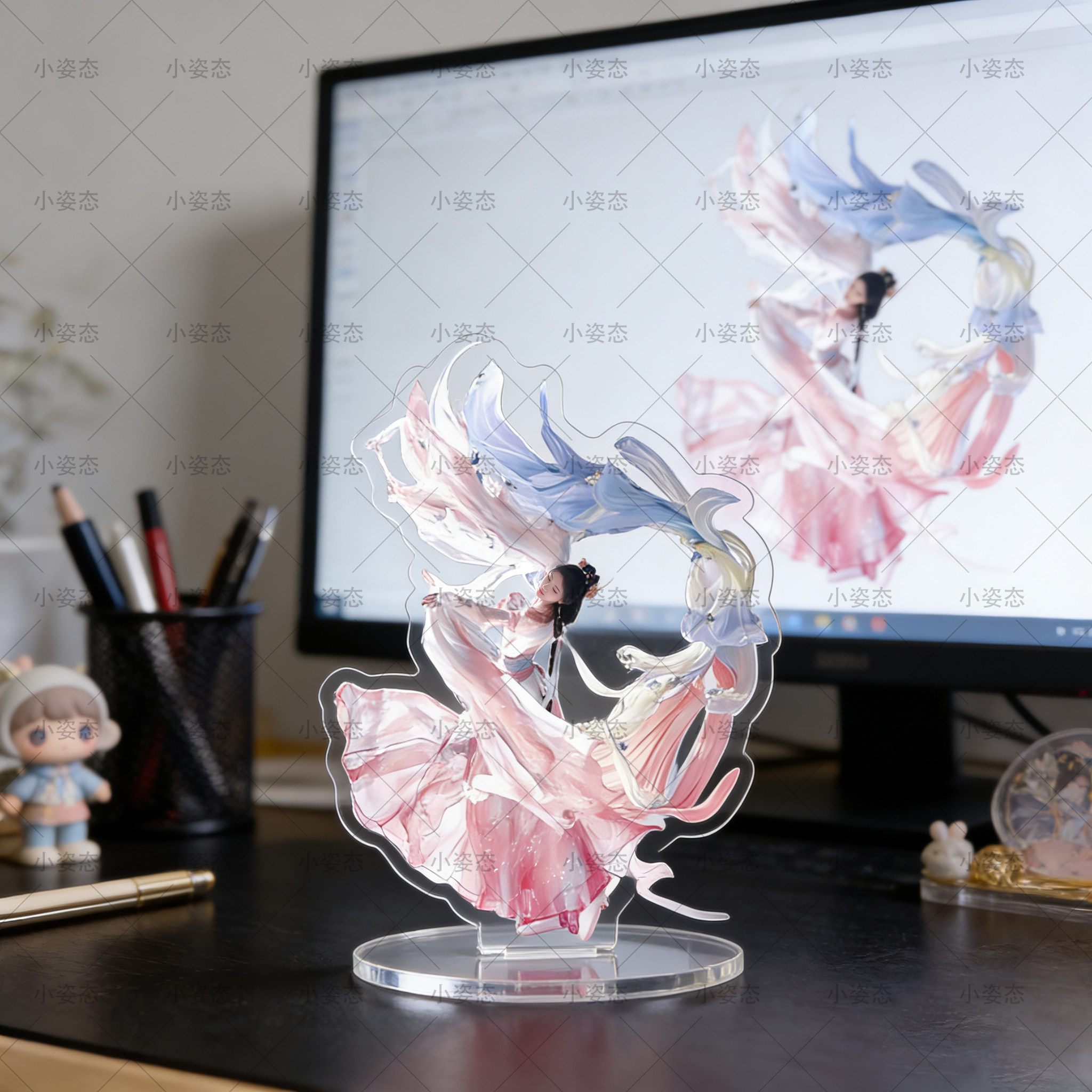 鞠婧祎亚克力立牌小众立牌桌面装饰摆件桌面装饰品送朋友礼物,淘宝优惠券,粉丝福利购,淘宝优惠卷