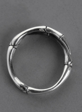 英国Chrry Koop复古原创设计《爪牙》戒指白铜镀银孤独文艺男女