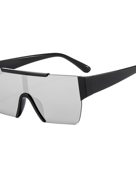 英国chrry koop新款无框连体塑胶太阳镜 个性时尚男女墨镜 欧美