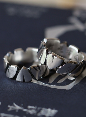 英国Chrry Koop《石头的温度》情侣戒指个性潮流男女海枯石烂活口