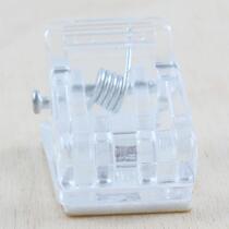 Supply Sponge Plastic Clip Factory Card Clip Employee Factory Card Clip Glue Small Clip