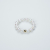 Zunding Pearl-18K freshwater pearl millet bead ring 3-4mm-ZD