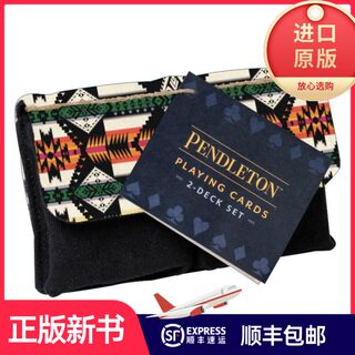 Pendleton playing cards pendleton cards travel camping game board game pendleton woolen mills publishing house 9781452172569