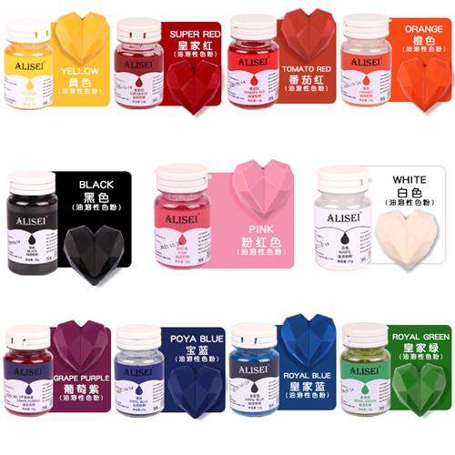 可食用色素粉油性食品级巧克力蛋糕奶油烘焙调色柠檬黄红色,淘宝优惠券,粉丝福利购,淘宝优惠卷