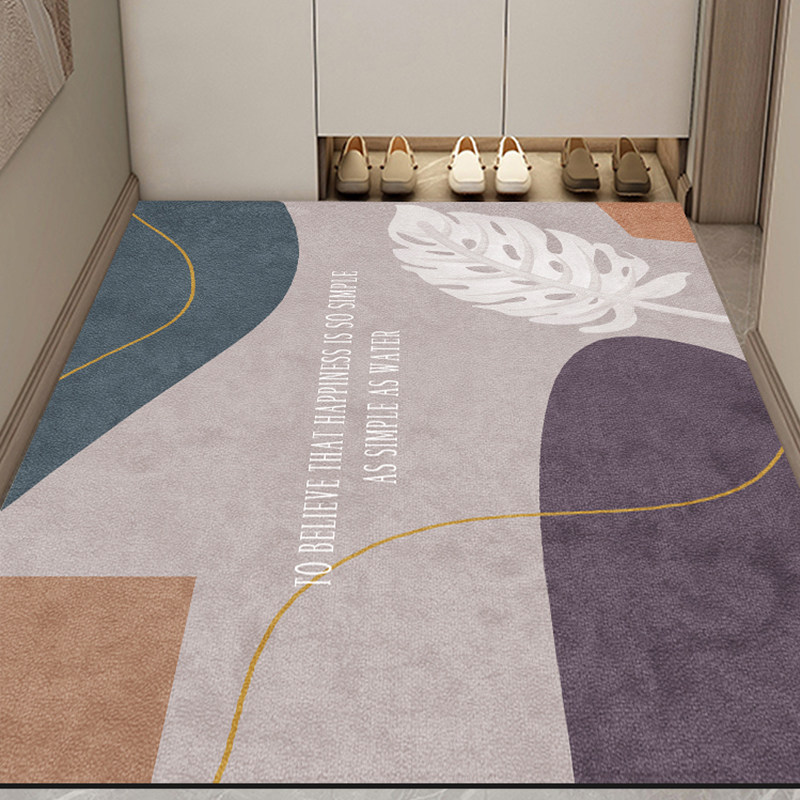 入户门口地垫pvc可擦免洗防滑进门脚垫门垫高级感皮革进户门地毯,淘宝优惠券,粉丝福利购,淘宝优惠卷