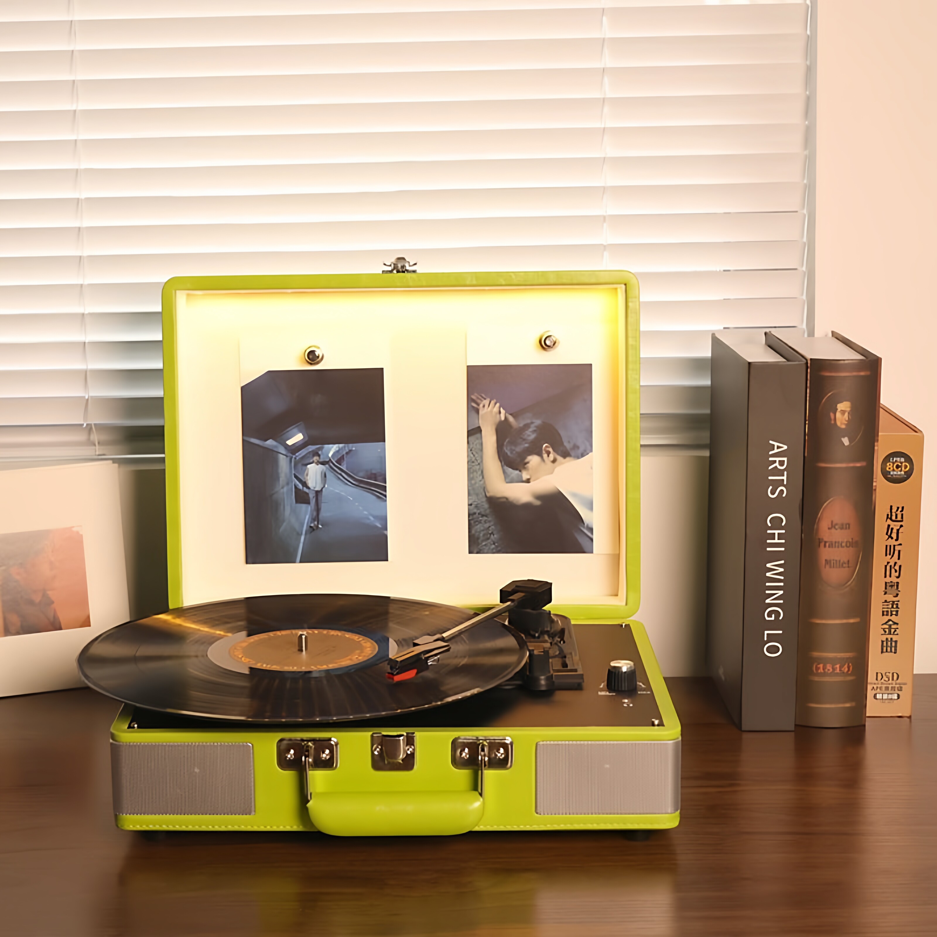 橙迪P1复古发光磁吸黑胶唱片机留声机蓝牙音箱播放器音响客厅欧式,淘宝优惠券,粉丝福利购,淘宝优惠卷