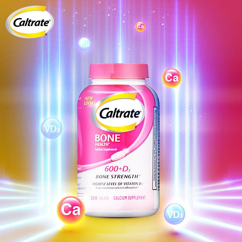钙尔奇美国进口碳酸钙维生素d钙片 Caltrate钙尔奇海外钙