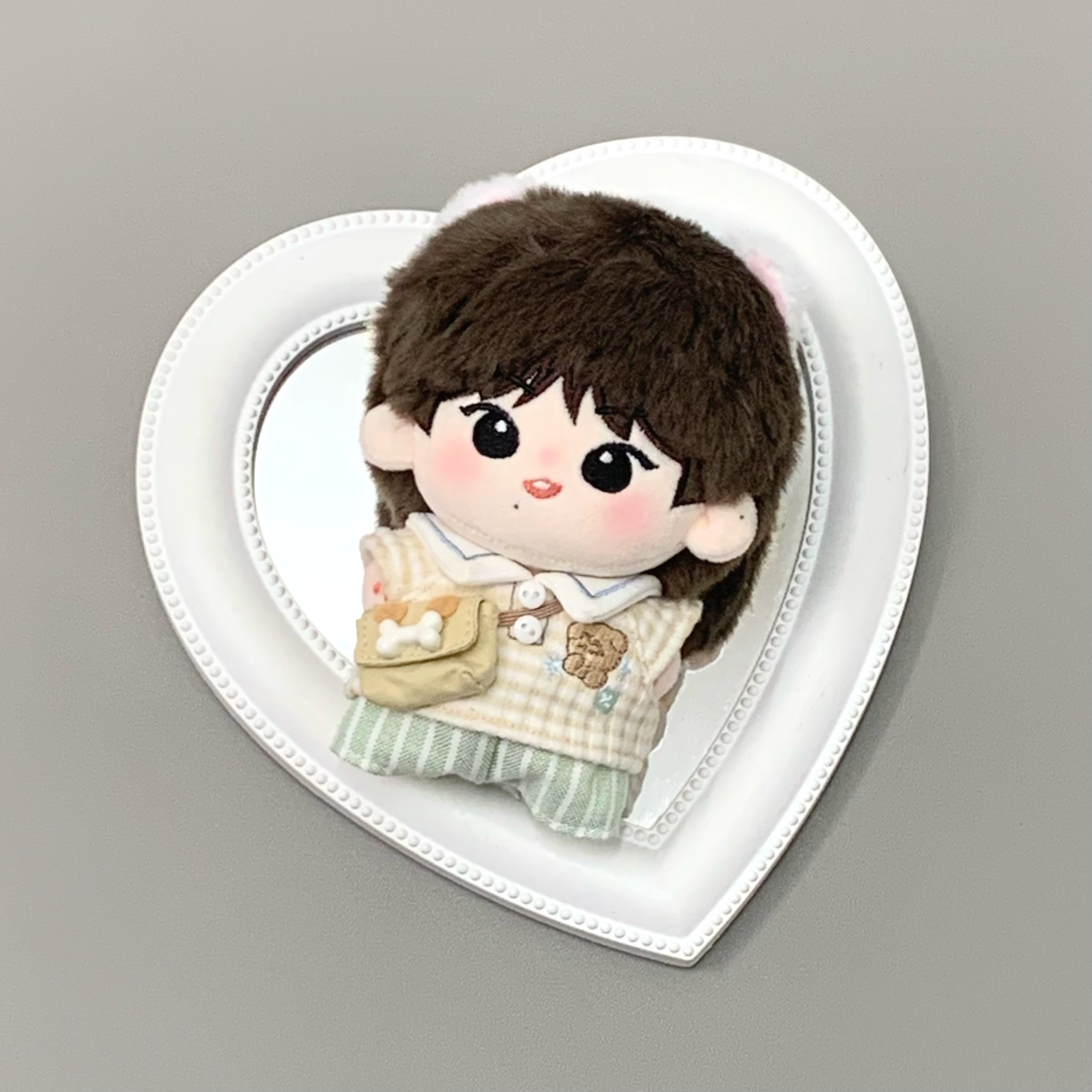 娃岛联萌x茶包泡泡茶棉花娃娃10cm娃衣出游日系列十厘米衣服奶油,淘宝优惠券,粉丝福利购,淘宝优惠卷