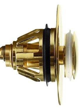 37mm SINK DRAIN Bathroom Bounce Core Pop-Up Waste Stopper Dr