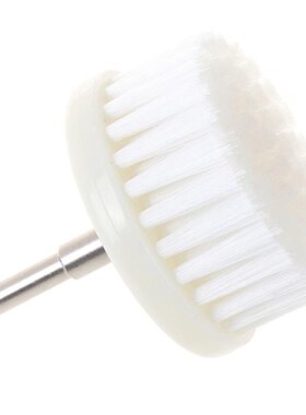60mm White Soft Drill Powered Brush Head 适用于 Cleaning Car
