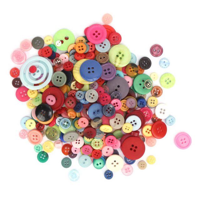 buttons for button Sewing Buttons Smooth DIY Mixed Colors S_虎窝淘