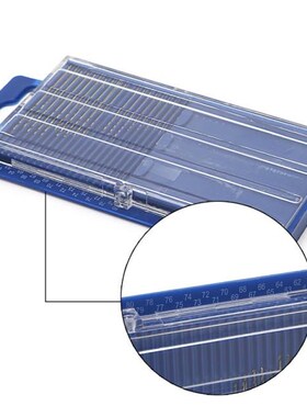 21 Pcs Mini Twist Drill Bits Set Index 61-80 w/Aluminum Hand