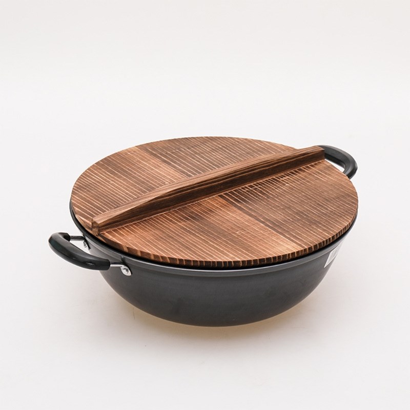 26CM 28CM 30CM 32CM 33CM 34CM 36CM 38CM Round Wooden Pot Lid - 图1