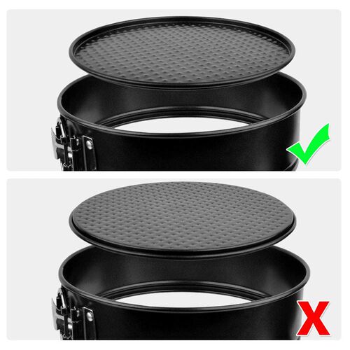 Springform Cheesecake Pan with Removable Bottom, Premium Lea - 图1