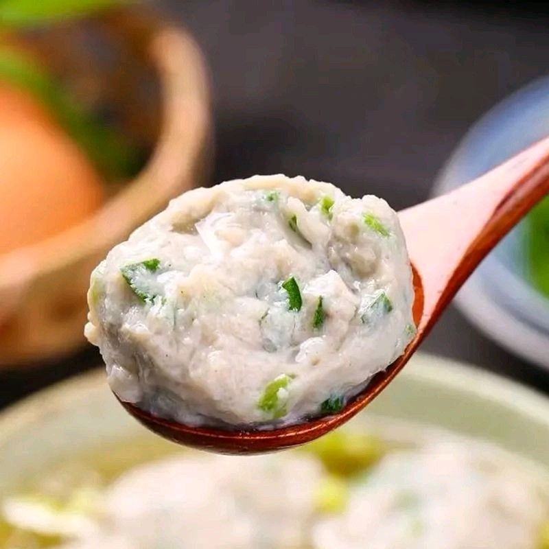 鲅鱼馅鲅鱼水饺馅新鲜饺子馅3斤海鲜水饺馅鱼丸鱼滑馅 马鲛鱼肉馅 - 图1