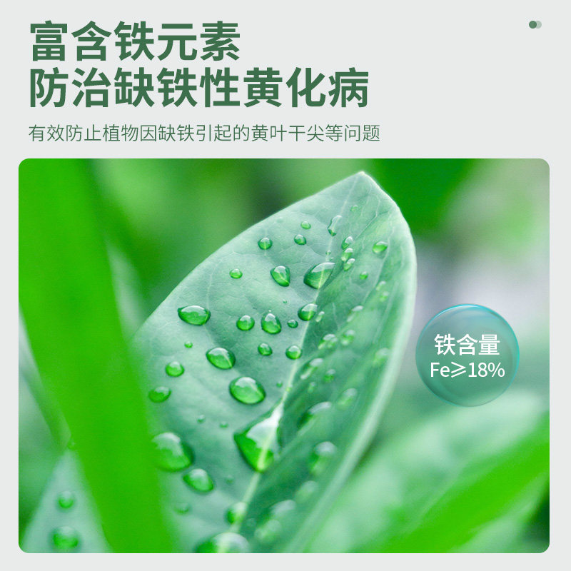 史丹利硫酸亚铁花肥料水溶肥喜酸性栀子花茶花杜鹃专用肥绿植通用