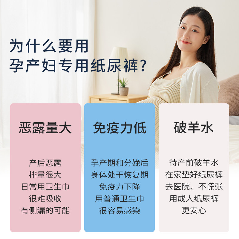 两只狗熊成人纸尿裤产妇专用产后卫生巾剖腹产裤孕妇尿不湿粘贴型,淘宝优惠券,粉丝福利购,淘宝优惠卷