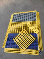 New Products Thickened Car Wash Wash Grilles Free of digging ditches Leaking Anti-Slip Plastic Splicing of Rignets Floor Mats Shop premises