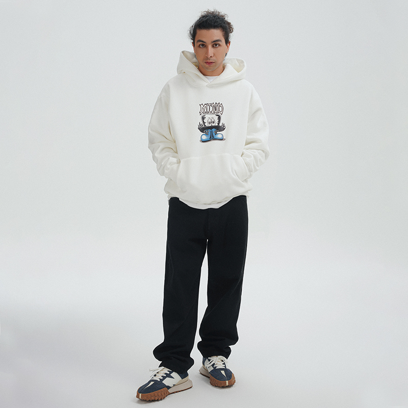 MindError ME Magic Hat Hoodie 春季新款印花加绒男女连帽衫卫衣