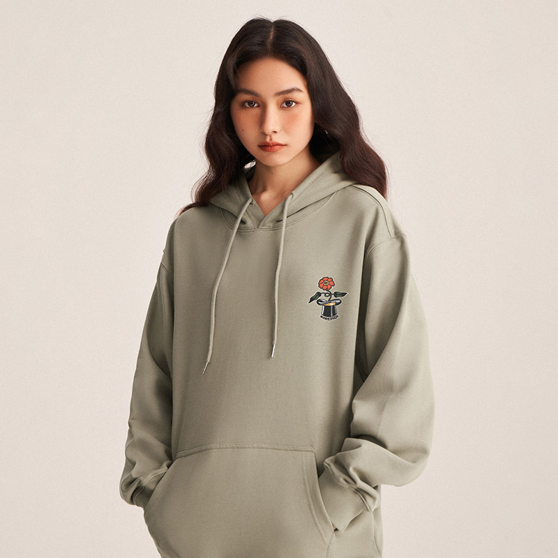 MindError ME Magic Flower Hoodie 宽松百搭潮牌情侣连帽衫卫衣