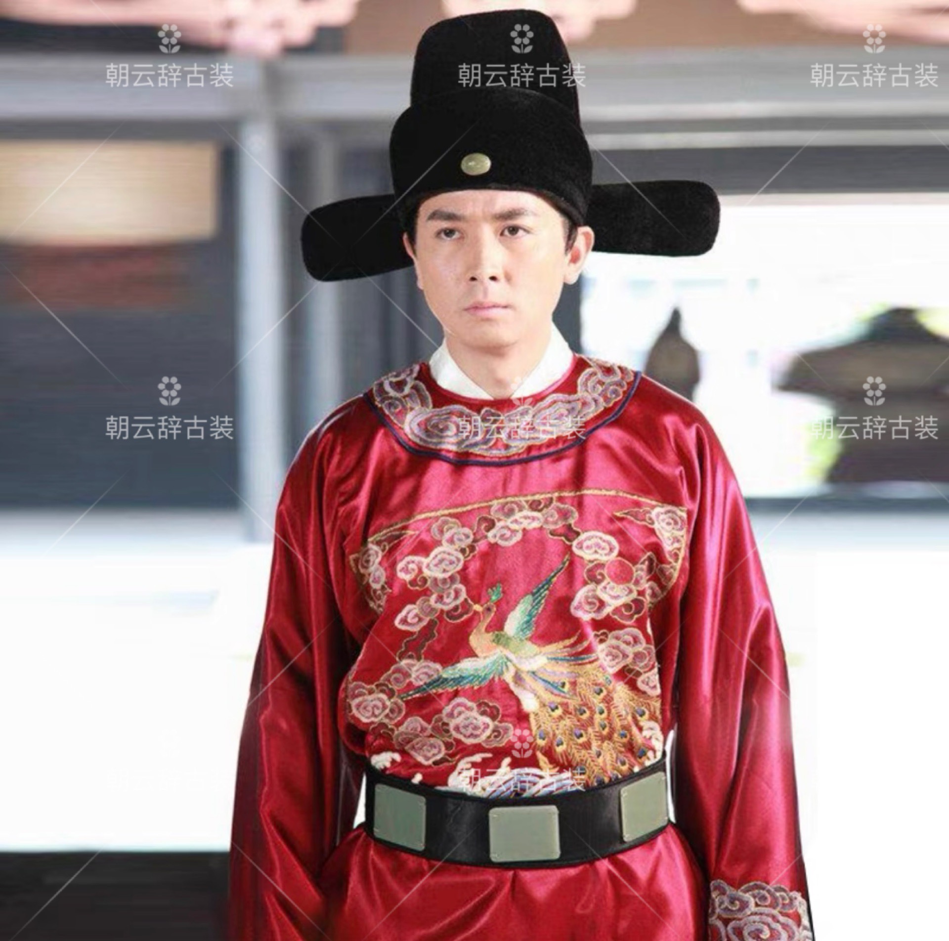 明朝男古装明朝官员县令知府古装男士大臣服官服补服同款影视古装