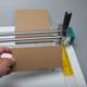 New carton edge compression strength tester sampler cardboard flat interview sample cut cardboard edge compression sampling free shipping