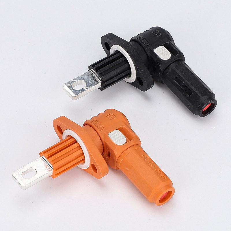 正来纯铜60A穿墙式大电流储能接线柱机柜锂电池光伏插头插座端子,淘宝优惠券,粉丝福利购,淘宝优惠卷