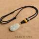 Flower element high-end beeswax pendant lanyard hanging neck rope jade pendant rope pendant rope men and women necklace rope handmade rope adjustable