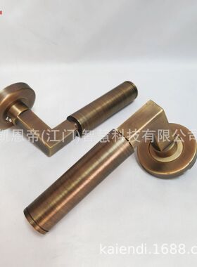 凯恩帝KAIENDI轻奢内通道门锁亚马逊同款卧室浴室门把手