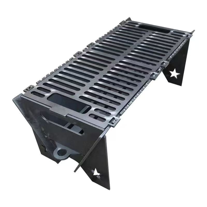 2025 new outdoor barbecue grill portable folding rack