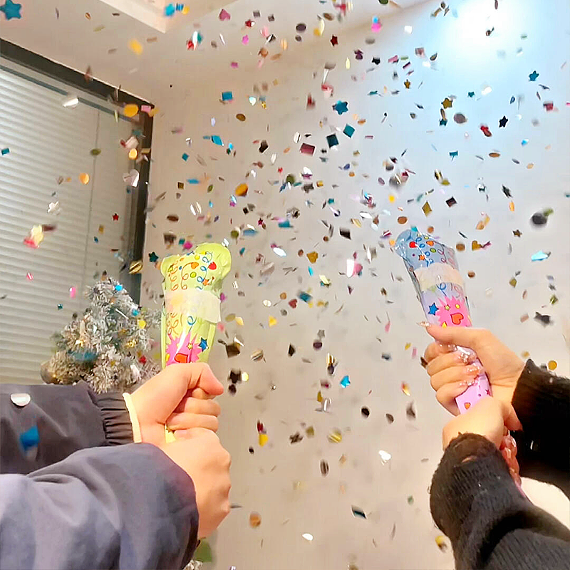 自动充气礼花棒筒手持礼炮喷花瓣新年节日结婚乔迁新居生日派对,淘宝优惠券,粉丝福利购,淘宝优惠卷