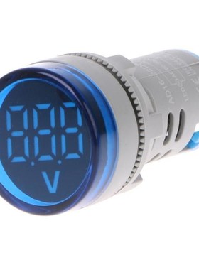 AC 60-500V 22mm Digital Voltmeter Voltage Gauge Monitor Indi
