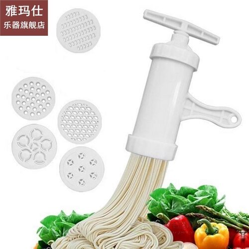 Manual Pasta Machine Pressing Machine Manual Crank Cutter Fr - 图0