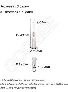 200PCS/Box Connectors SM 2 3 4 5Pin Pitch 2.54MM Female And