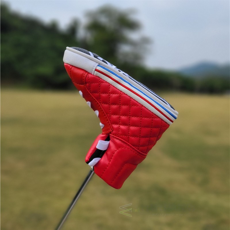 2021 SHOE style golf blade putter head cover PU golf club he - 图1