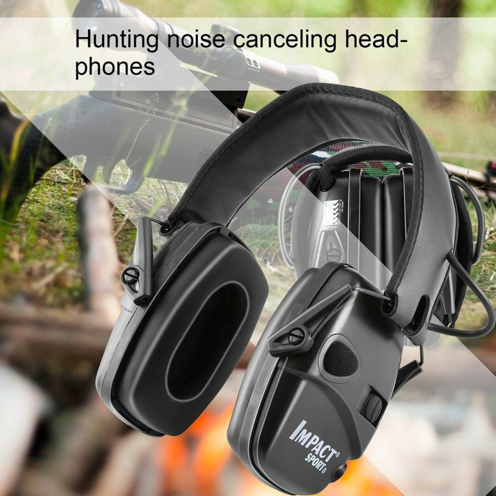Casque Anti-bruit Tactique Pliable – Protection Tir – Réglable – Y2