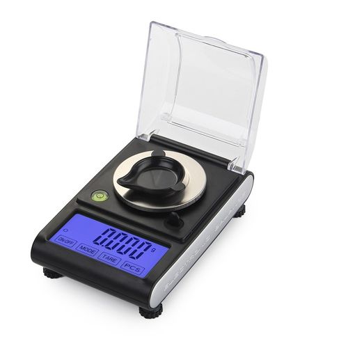 50g 0.001g LCD Touch Digital Milligram Scale Jewelry Gold La-图2