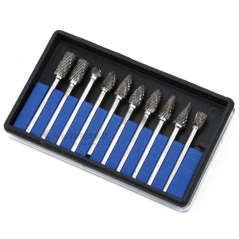 10Pcs Dremel Accessories Drill Grinder Carving Engraving Bit - 图2