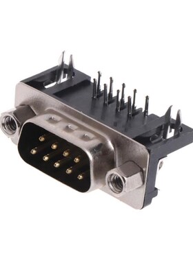 10 Pcs RS232 Serial DB9 DB-9 9-Pin Male/Female Connector Ri