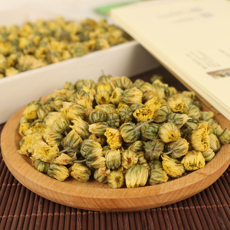 买1送1独立包装胎菊正品菊花茶叶干花杭白菊搭玫瑰金银花礼盒装-图1