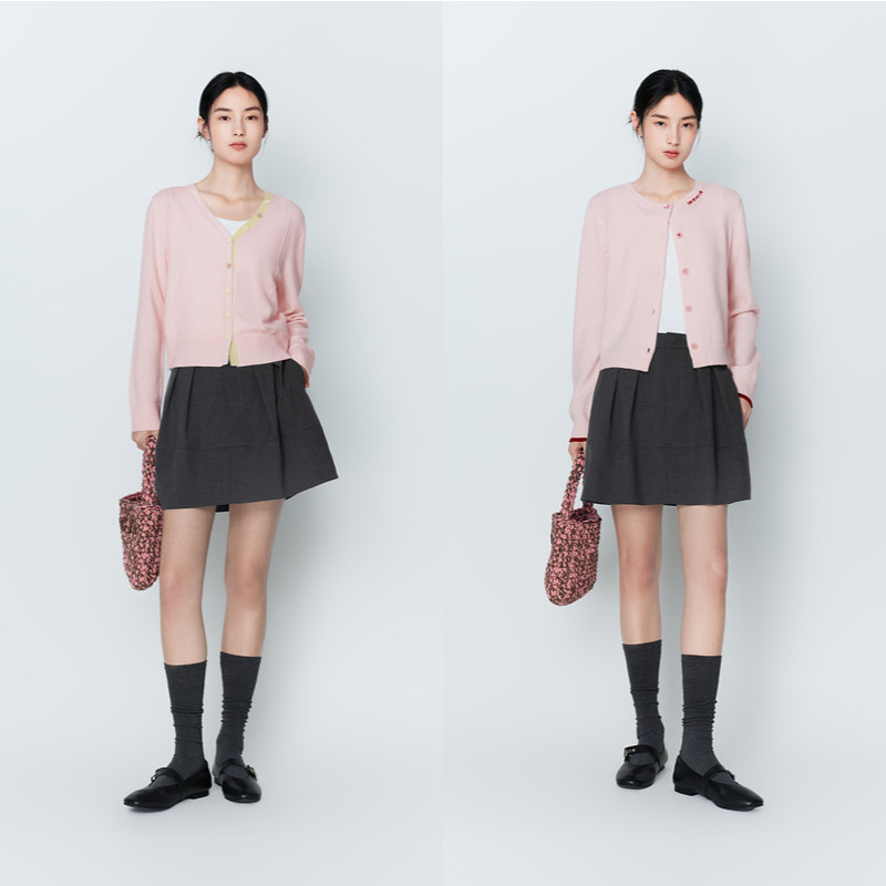 indicia标记2026早春新款轻盈俏皮半身裙休闲高腰短裙 L2A6QZ005,淘宝优惠券,粉丝福利购,淘宝优惠卷